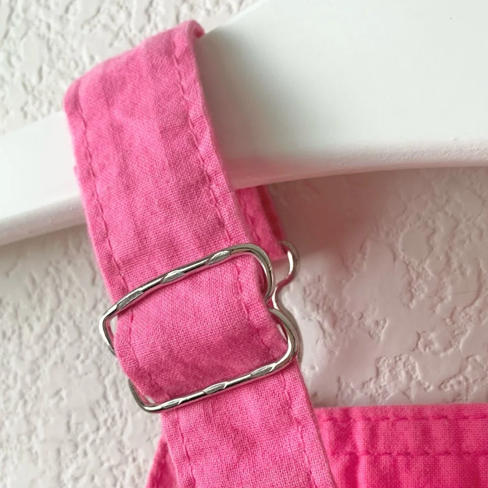 Hold Vintage 90’s Oshkosh b’gosh Pink baby Overalls